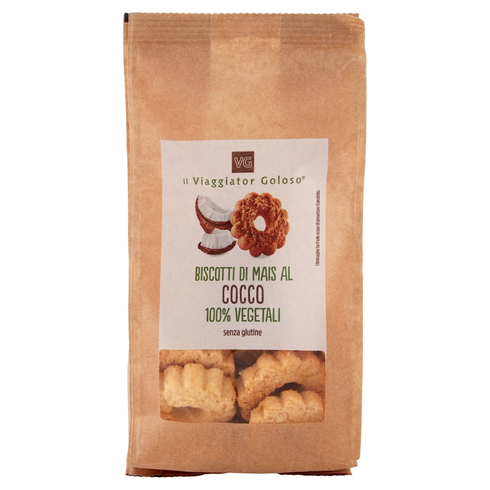 Biscotti di Mais al Cocco, 250 g